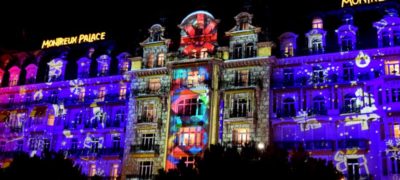 Video Mapping Natalizio a Montreux