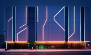 Illuminazione di design con la tecnologia del LASER MAPPING