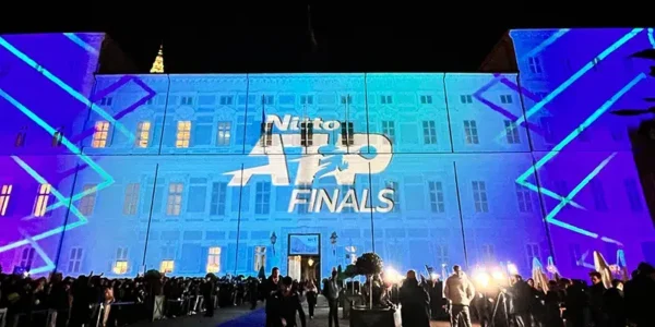 ATP Finals di Torino video mapping